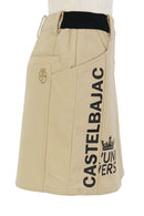 Women's Skirt Castelbajac SPORT BLACK Line 2025 Fall/Winter New Golf Wear