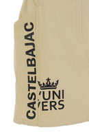 Women's Skirt Castelbajac SPORT BLACK Line 2025 Fall/Winter New Golf Wear