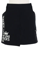 Women's Skirt Castelbajac SPORT BLACK Line 2025 Fall/Winter New Golf Wear