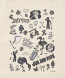 Tote bag for men and women JUN & ROPE golf