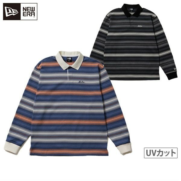 Men's polo shirt New Era Golf New Era NEW ERA Japan genuine product 2025 Fall/Winter new golf wear