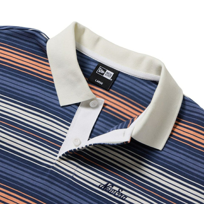 Men's polo shirt New Era Golf New Era NEW ERA Japan genuine product 2025 Fall/Winter new golf wear