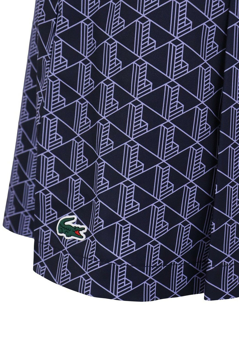 女士的裙子Lacoste高尔夫日本正版产品2025秋季/冬季新高尔夫服装
