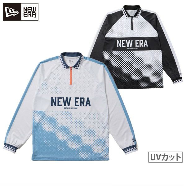 Men's polo shirt New Era Golf New Era NEW ERA Japan genuine product 2025 Fall/Winter new golf wear