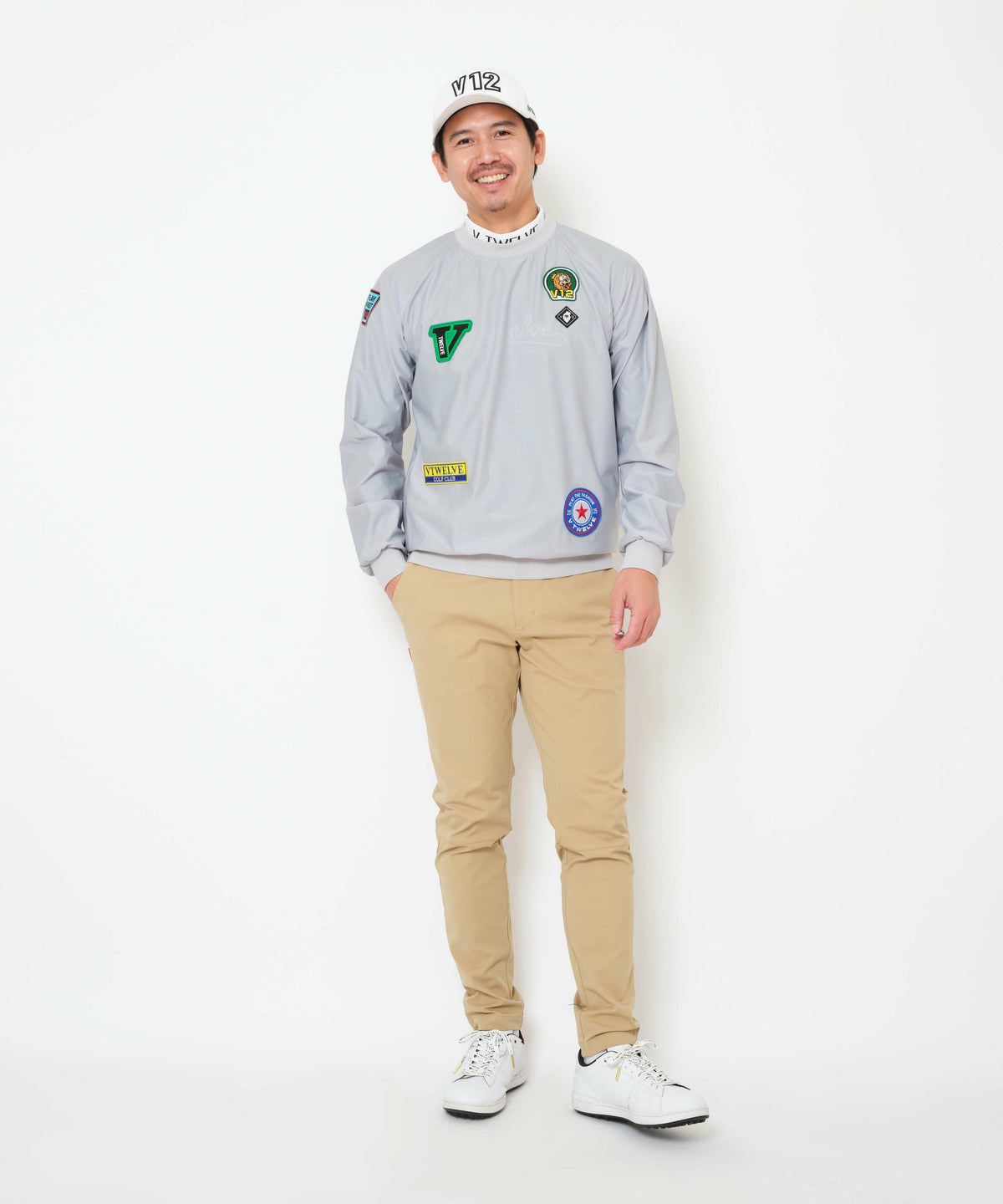 ブルゾン メンズ V12 ゴルフ ヴィ・トゥエルブ 2025 秋冬 新作 ゴルフ