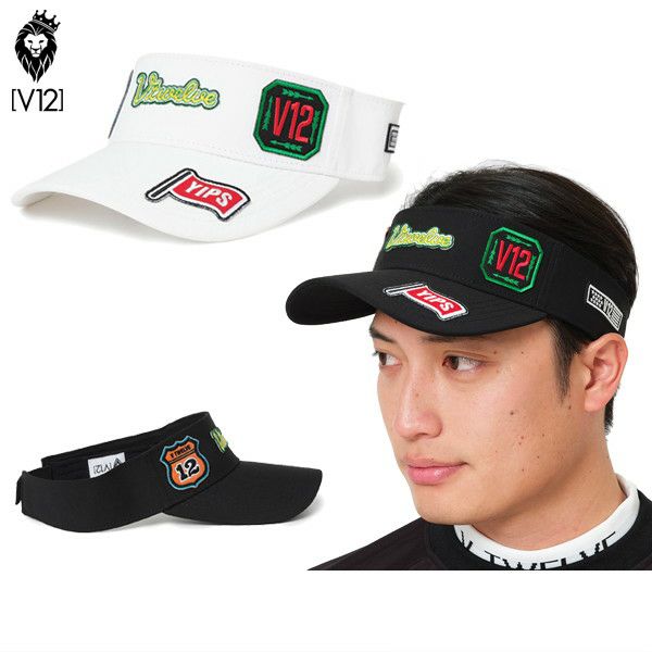 Sun visor for men and women V12 golf V-Twelve 2025 autumn/winter new golf