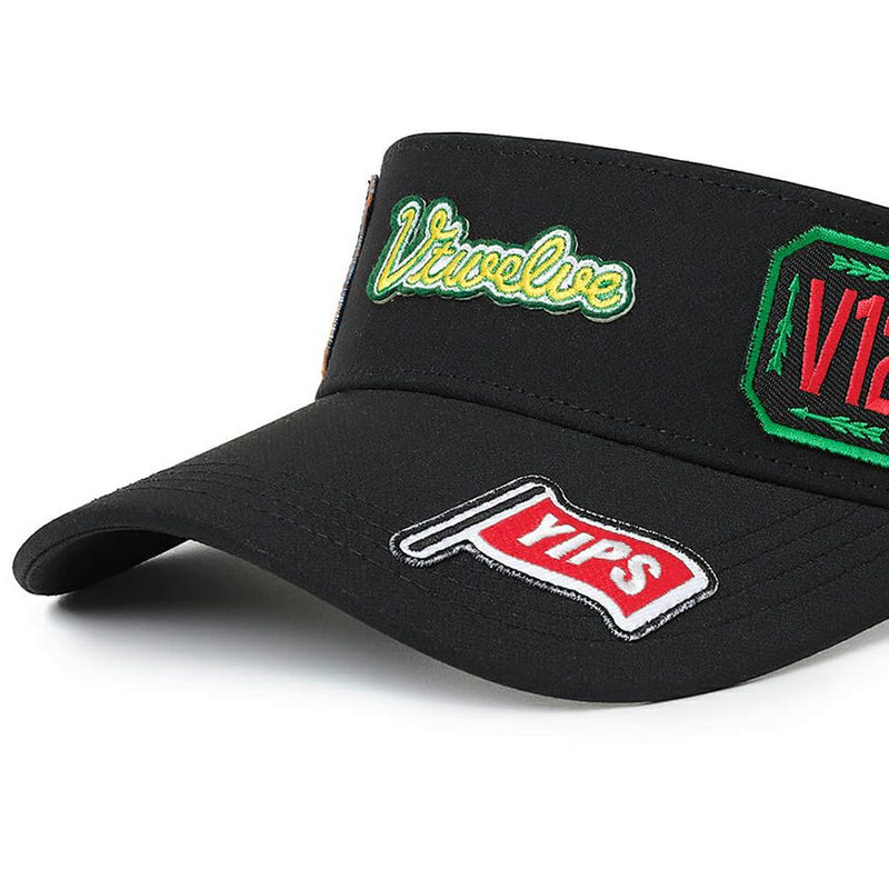 Sun visor for men and women V12 golf V-Twelve 2025 autumn/winter new golf