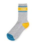 男士中间袜子ping ping 2025秋冬新高尔夫