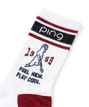 女子袜子ping 2025秋冬新高尔夫