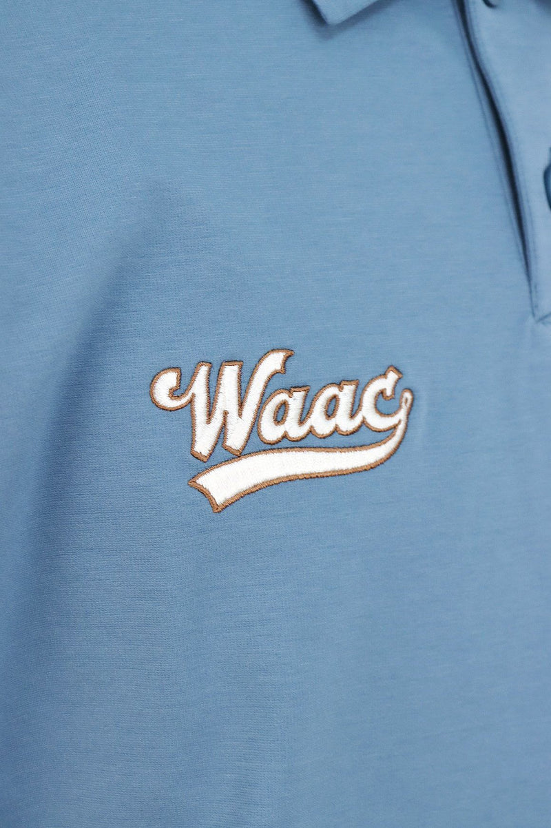 폴로 셔츠 남자 WAC 와이 일본 일본 진품 제품 2025 가을/겨울 새 골프 착용