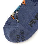 脚踝袜子男士ping ping 2025秋冬新高尔夫