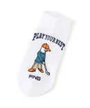 脚踝袜子男士ping ping 2025秋冬新高尔夫