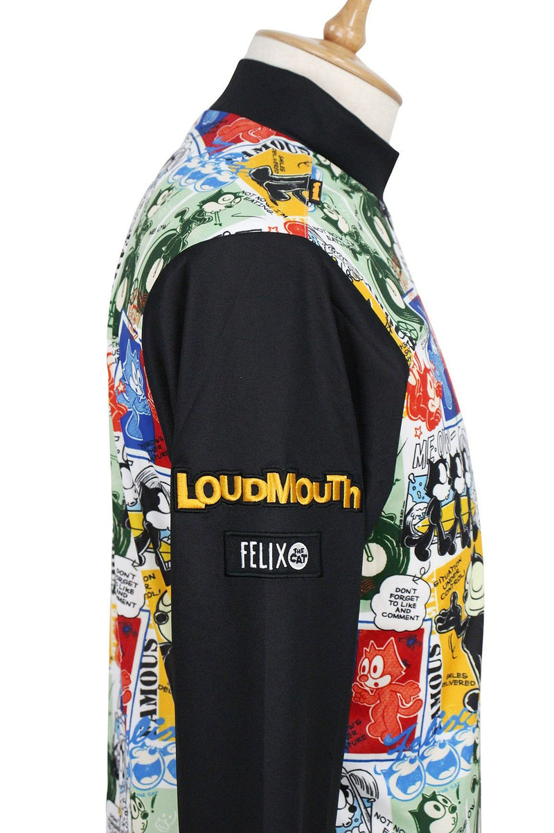 High neck shirt for men, Loudmouth Golf, LOUDMOUTH GOLF, Japanese genuine product, Japanese standard, 2025, Autumn/Winter, new golf wear