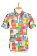 Men's Polo Shirt Loudmouth Golf LOUDMOUTH GOLF Japanese Authentic Japanese Standard 2025 Fall/Winter New Golf Wear