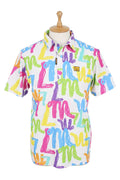 Men's Polo Shirt Loudmouth Golf LOUDMOUTH GOLF Japanese Authentic Japanese Standard 2025 Fall/Winter New Golf Wear
