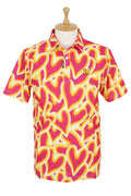 Men's Polo Shirt Loudmouth Golf LOUDMOUTH GOLF Japanese Authentic Japanese Standard 2025 Fall/Winter New Golf Wear