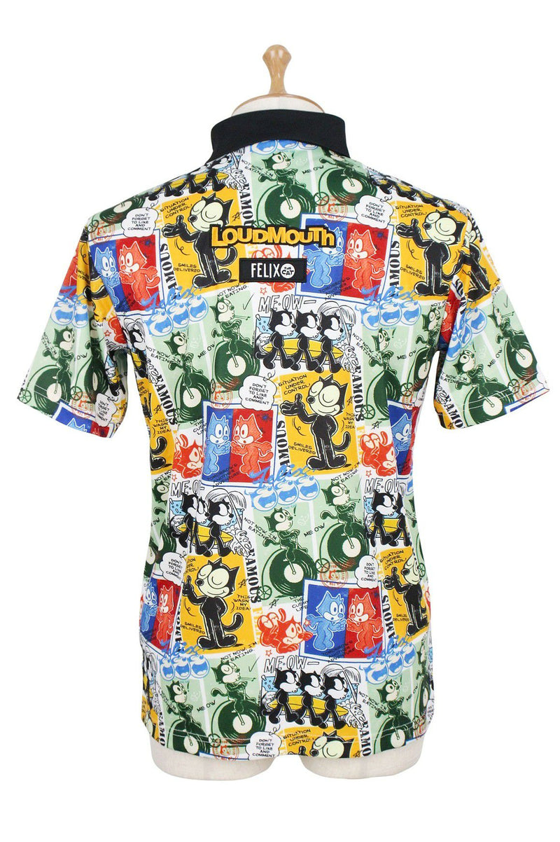 Short-sleeved polo shirt for men, Loudmouth, Golf, LOUDMOUTH GOLF, Japanese genuine product, Japanese standard, 2025, Autumn/Winter, new golf wear