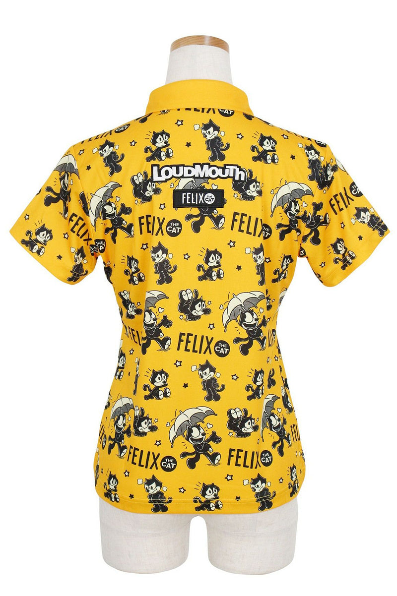 Short-sleeved polo shirt for women Loudmouth Golf LOUDMOUTH GOLF Japanese genuine product Japanese standard 2025 Fall/Winter new golf wear