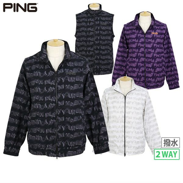 Men's Blouson PING 2025 Fall/Winter New Golf Wear