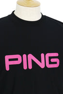 Men's T-shirt PING 2025 Fall/Winter New Golf Wear