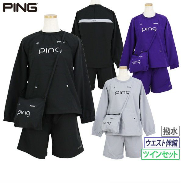 Blouson & Shorts Set for Women Ping PING 2025 Fall/Winter New Golf Wear