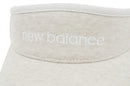 Sun visor for women New Balance golf new balance golf 2025 autumn/winter new golf