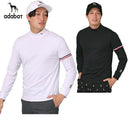 ハイネックシャツ メンズ アダバット adabat 2025 秋冬 新作 ゴルフウェア