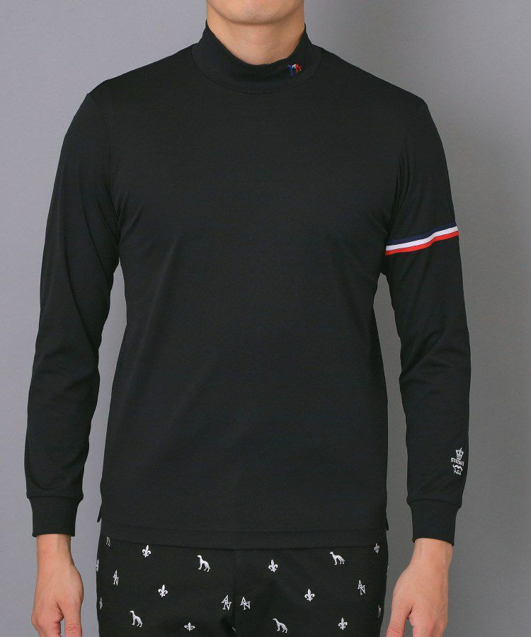 High neck shirt for men adabat adabat 2025 autumn/winter new golf wear