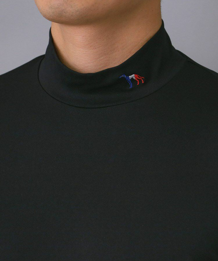 High neck shirt for men adabat adabat 2025 autumn/winter new golf wear