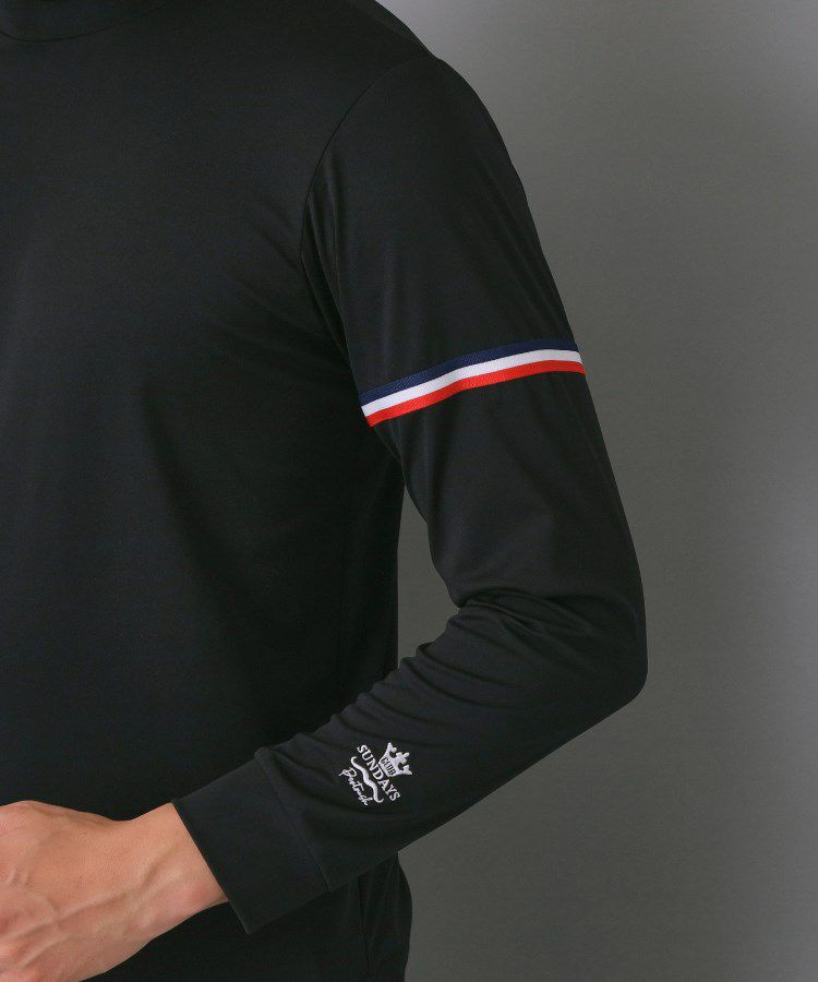 High neck shirt for men adabat adabat 2025 autumn/winter new golf wear