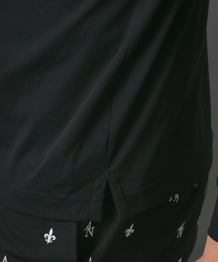 High neck shirt for men adabat adabat 2025 autumn/winter new golf wear