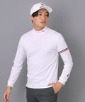High neck shirt for men adabat adabat 2025 autumn/winter new golf wear