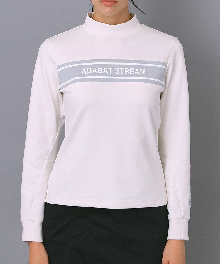 High neck shirt for women ADABAT STREAM 2025 Fall/Winter New Golf Wear