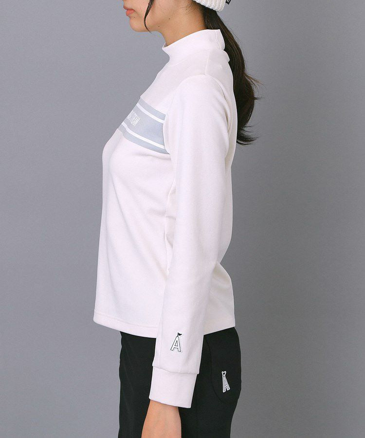 High neck shirt for women ADABAT STREAM 2025 Fall/Winter New Golf Wear