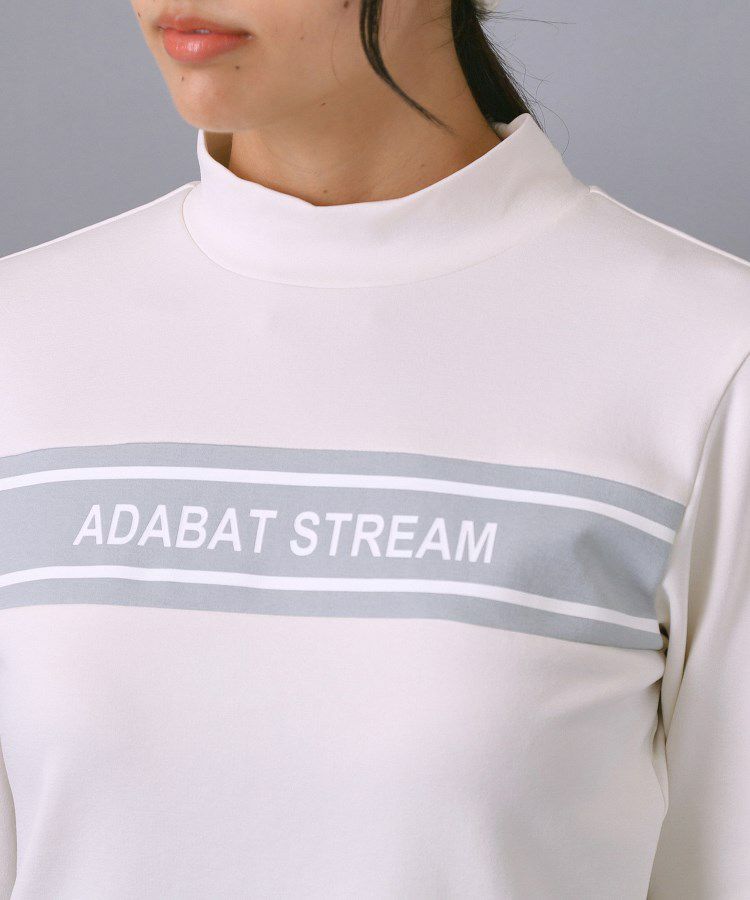 High neck shirt for women ADABAT STREAM 2025 Fall/Winter New Golf Wear