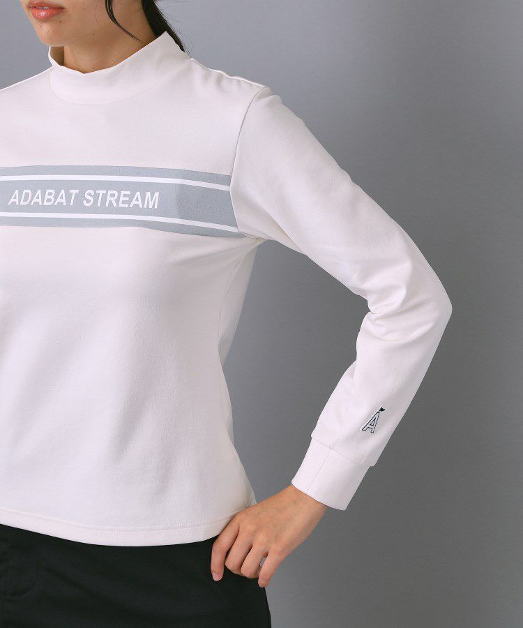 High neck shirt for women ADABAT STREAM 2025 Fall/Winter New Golf Wear