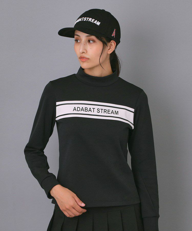 High neck shirt for women ADABAT STREAM 2025 Fall/Winter New Golf Wear