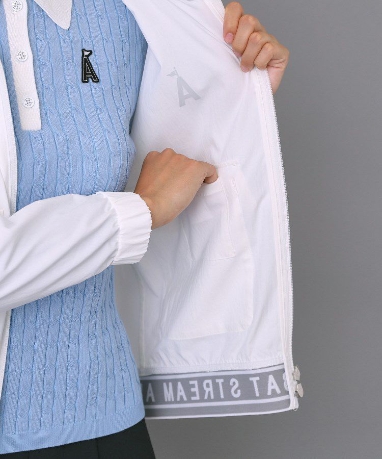 Women's Blouson ADABAT STREAM 2025 Fall/Winter New Golf Wear