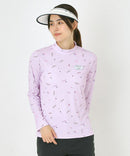 High neck shirt for women adabat adabat 2025 autumn/winter new golf wear
