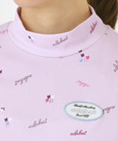 High neck shirt for women adabat adabat 2025 autumn/winter new golf wear