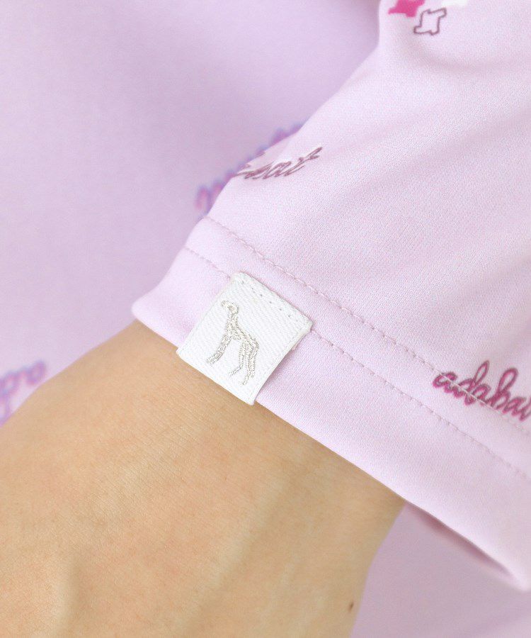 High neck shirt for women adabat adabat 2025 autumn/winter new golf wear
