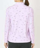 High neck shirt for women adabat adabat 2025 autumn/winter new golf wear