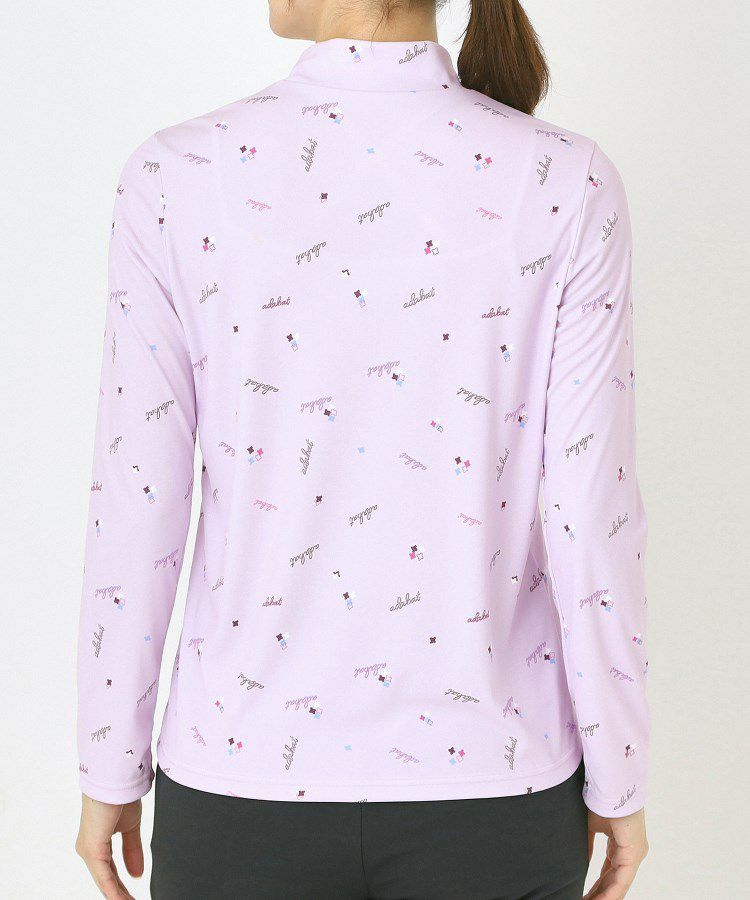 High neck shirt for women adabat adabat 2025 autumn/winter new golf wear