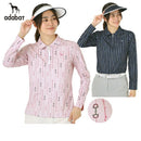 Women's polo shirt adabat adabat 2025 autumn/winter new golf wear