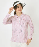 Women's polo shirt adabat adabat 2025 autumn/winter new golf wear