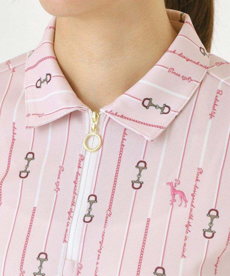 Women's polo shirt adabat adabat 2025 autumn/winter new golf wear