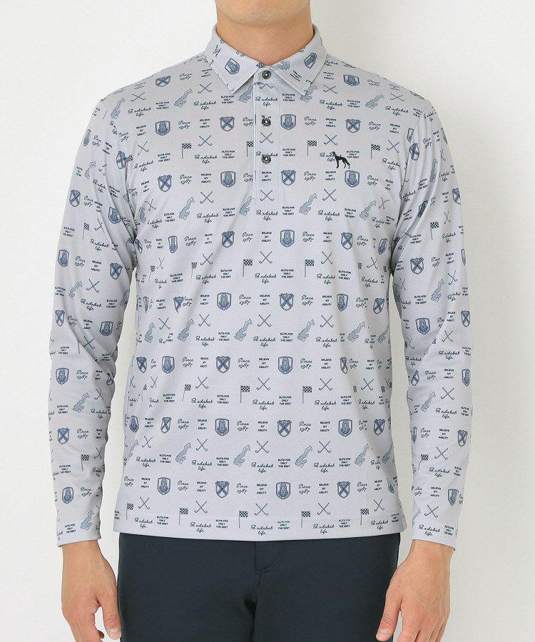 Polo shirt for men adabat adabat 2025 autumn/winter new golf wear