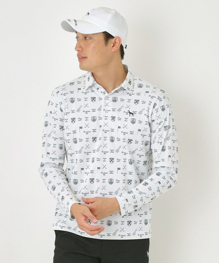 Polo shirt for men adabat adabat 2025 autumn/winter new golf wear