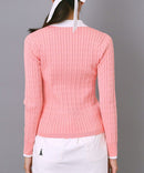 Polo shirt for women ADABAT STREAM 2025 Fall/Winter New Golf Wear