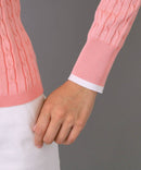 Polo shirt for women ADABAT STREAM 2025 Fall/Winter New Golf Wear